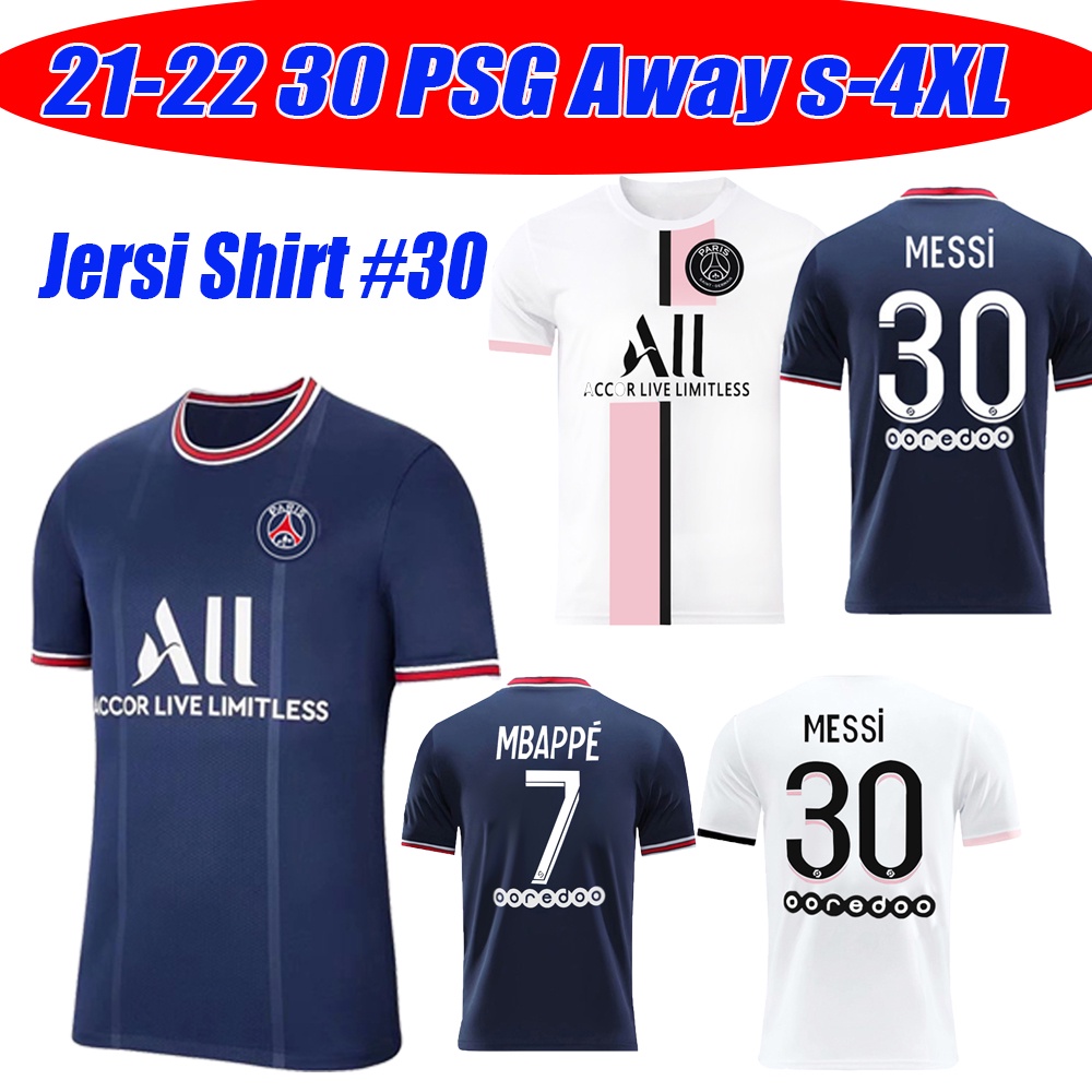 Lionel Messi Paris Saint-Germain Nike Youth 2021/22 Away Breathe