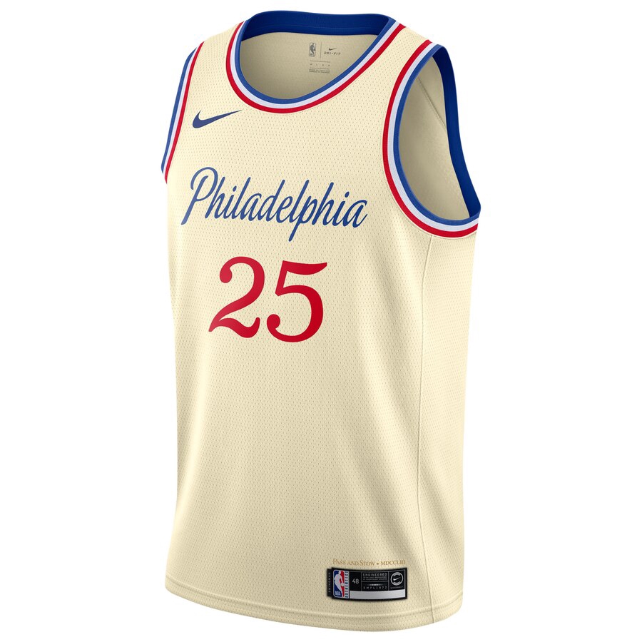 ben simmons jersey cream