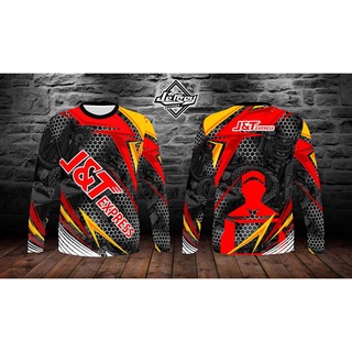 New2021 Jersey Corner J&T EXPRESS Motorcycle Riders Full Sublimation Long Sleeves #4
