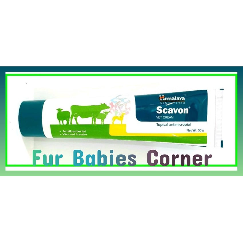 Himalaya Scavon Vet Cream (50g) Topical Antimicrobial (Antibacterial