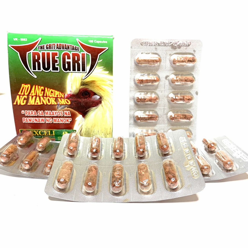 [FCR AGRIVET] True Grit Capsules 60-100 for Gamefowl / Panunaw ng Manok na Panabong / Fighting Cock #7