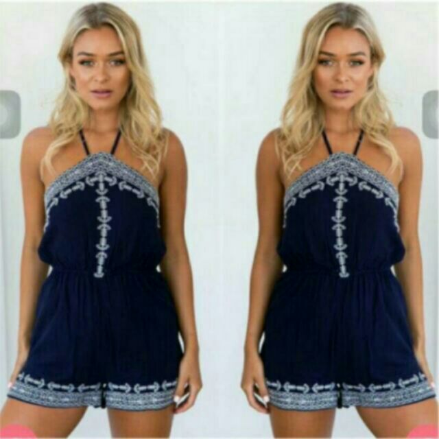 boho romper dress