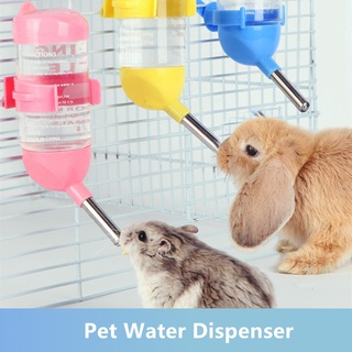 Pet Water Dispenser Drinking Bottle Rabbit Water Drinker for Small Hamster Rabbit Guinea Pig
