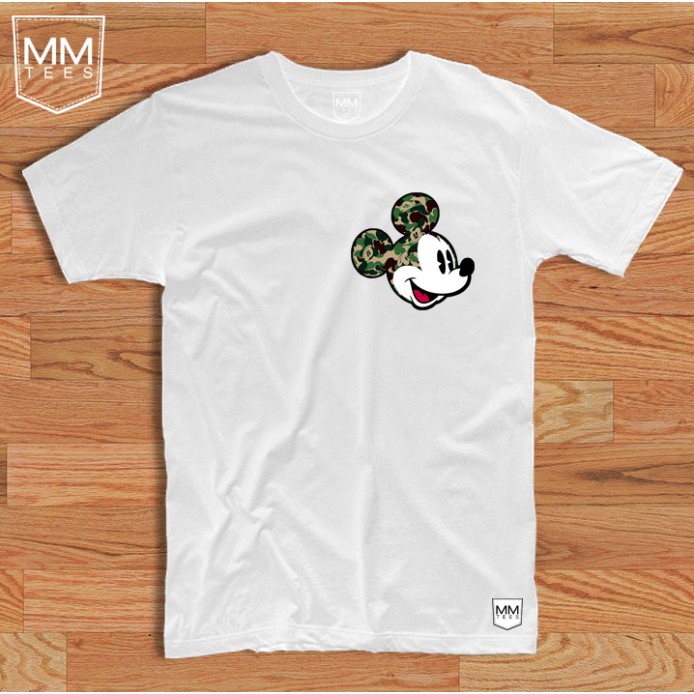 camo mickey mouse shirt