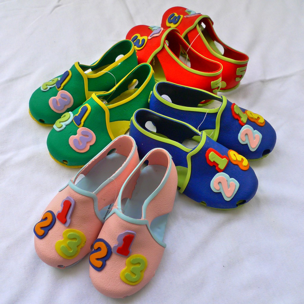baby rubber sandals