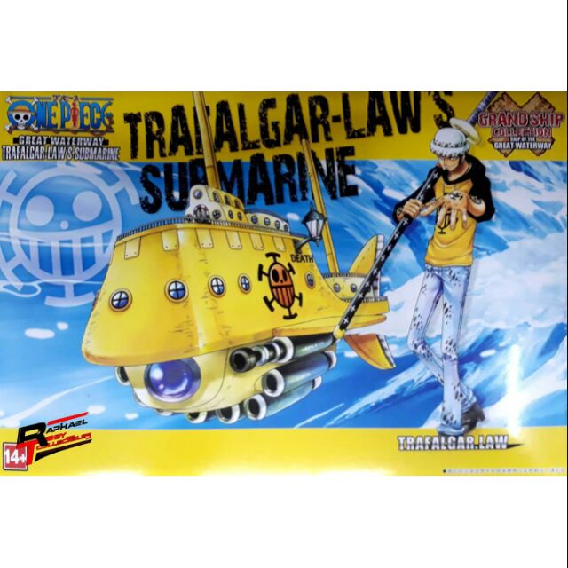 Trafalgar Law' Submarine One Piece Ship Model Kit Shopee Philippines