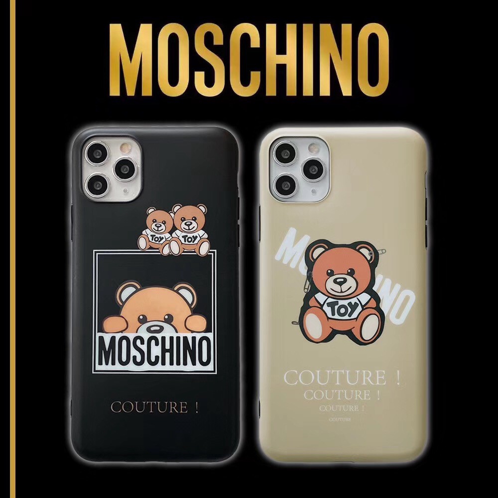 Cartoon Moschino Pattern Phone Case Iphone 6 7 8 Plus Case Iphone 11 Pro X Xs Max Xr Case Cover Shopee Philippines