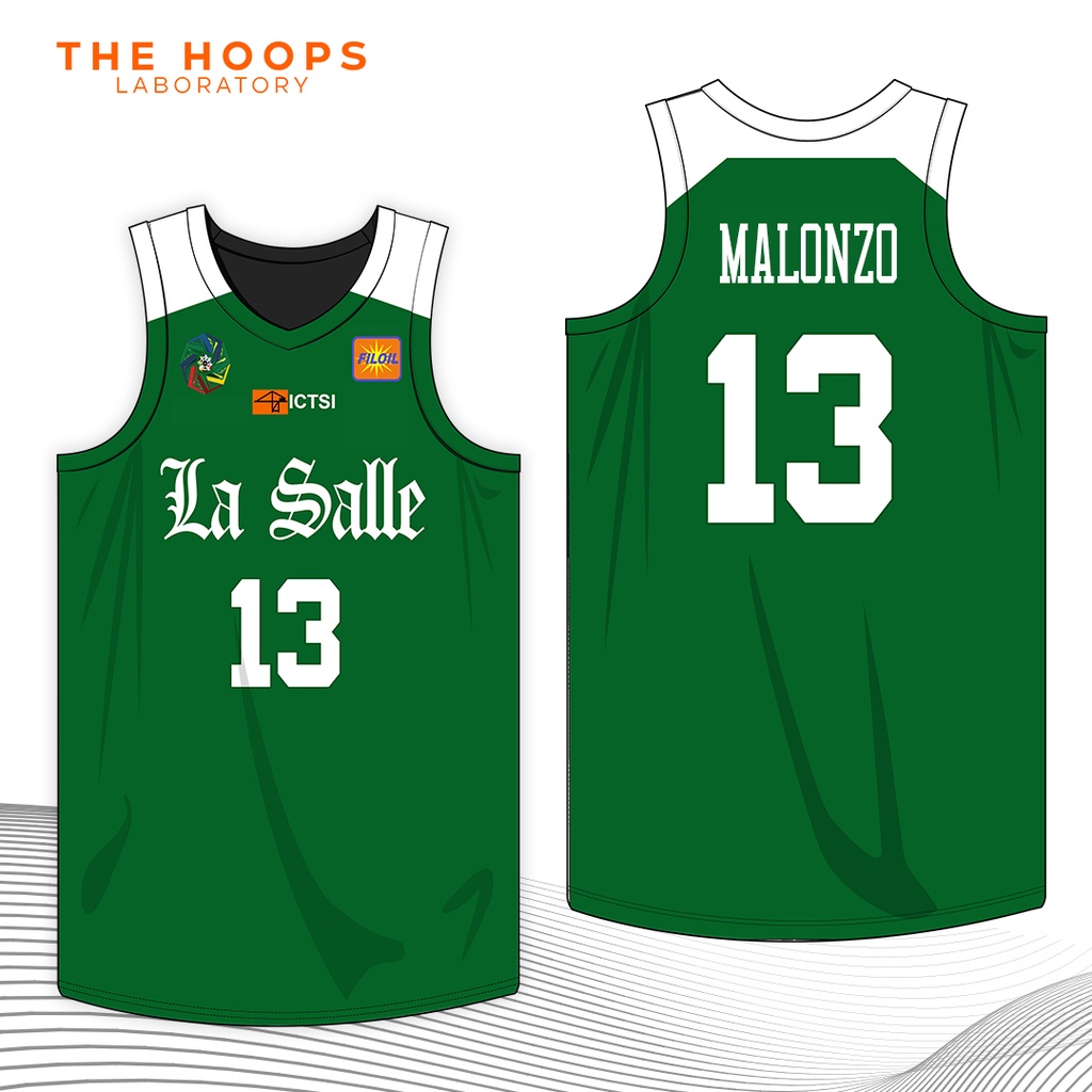 THL X DLSU Green Archers UAAP De La Salle Full Sublimated Basketball