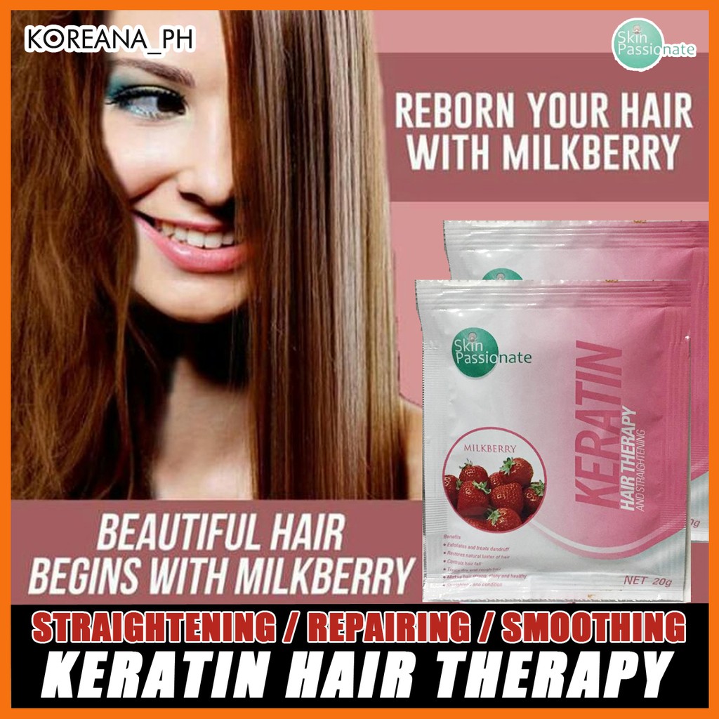 milkberry keratin hair therapy and straightening