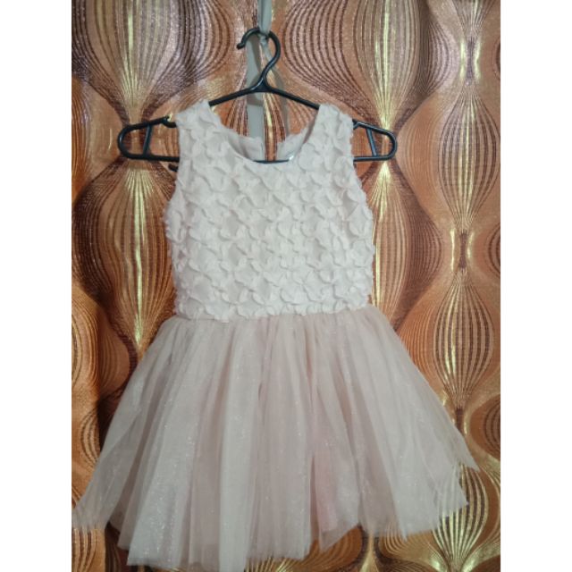 baby girl beige dress