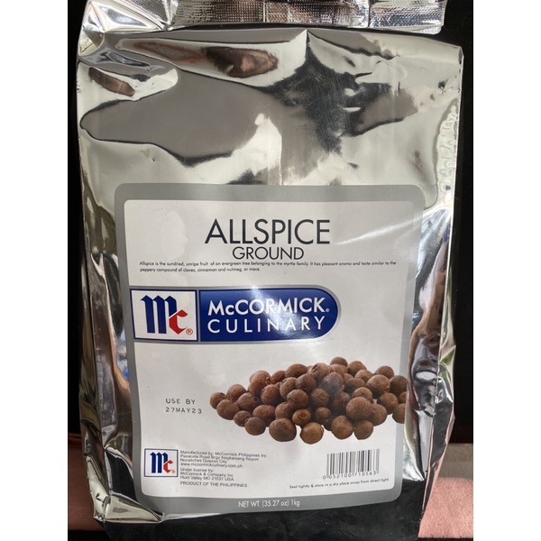McCormick AllSpice Ground 1kg Foil Pack Shopee Philippines