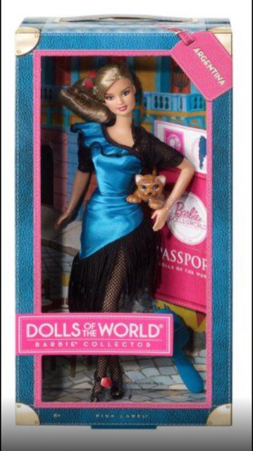 all the barbie dolls in the world