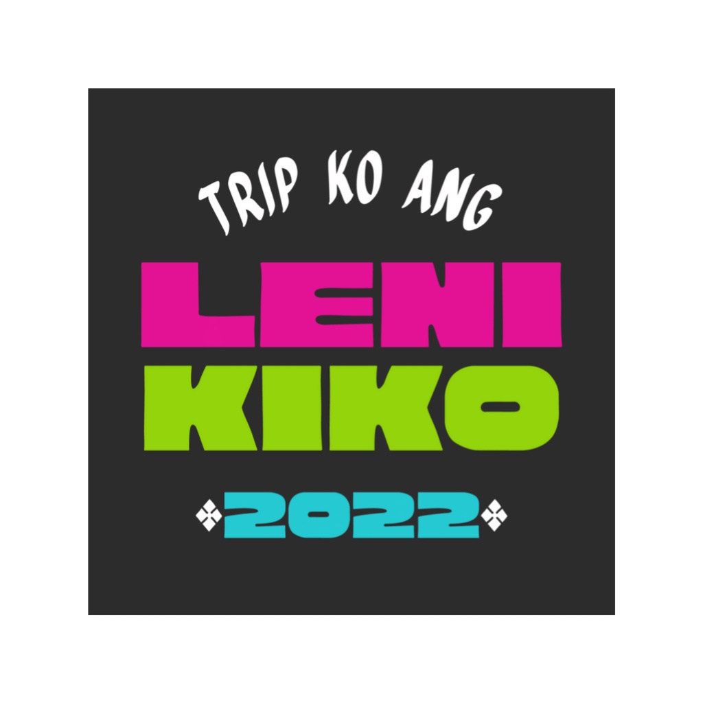 Leni Kiko 2022 Magnetic Car Stickers (Square 8.2x8.2 cm) | Shopee ...