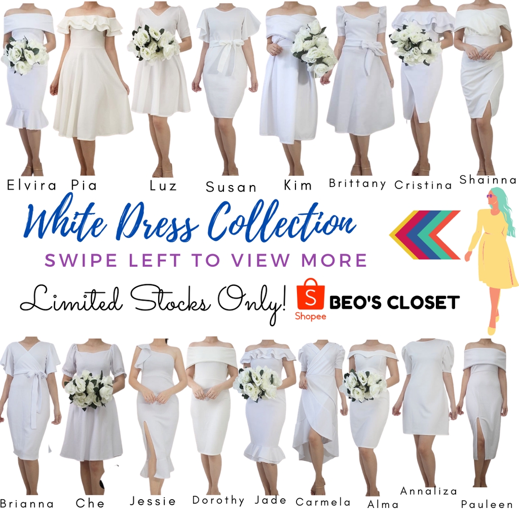 buy white dress online