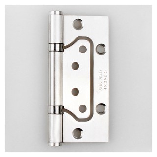 1pair 304 Stainless Steel Ball Bearing Flush Hinges Door Hinges Thick with Screws #9