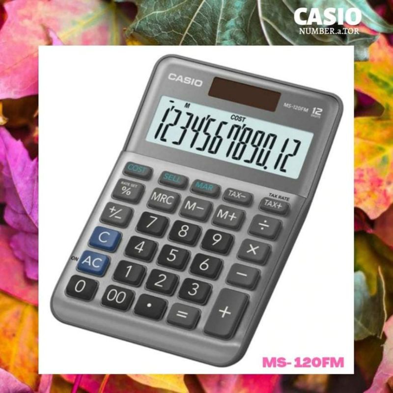Casio Ms1fm Ms 1fm Ms 1fm Calculator Shopee Philippines