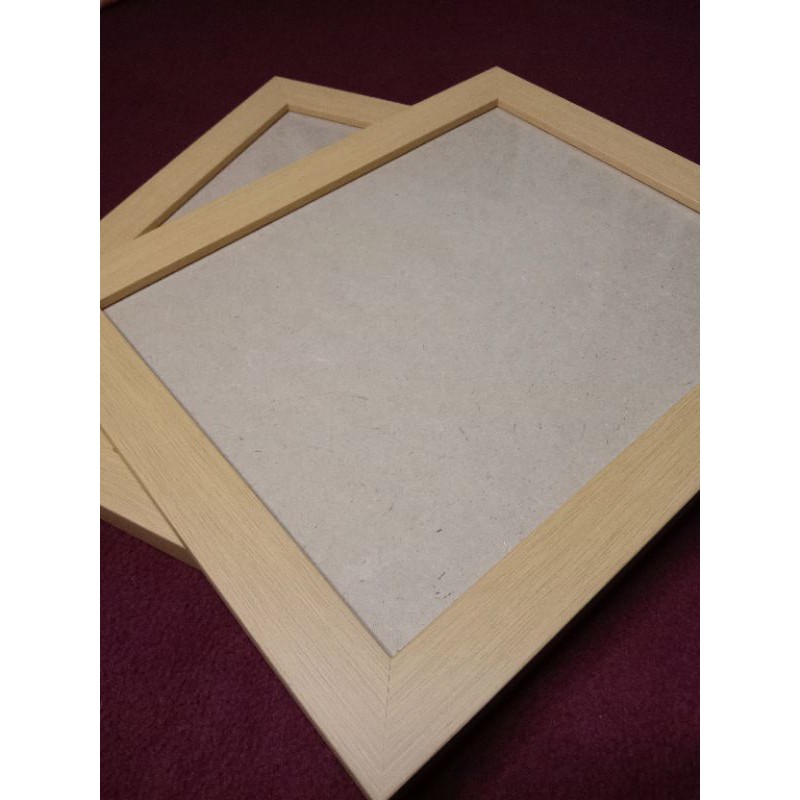 Wood photo frame 8 x 11 fits short bond paper size shopee philippines