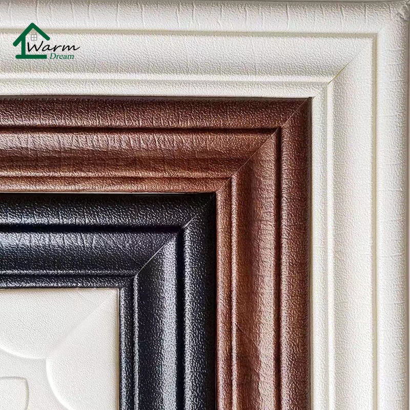2.3m*10cm 3D Wall Skirting Border SelfAdhesive Wallpaper Wall Stickers