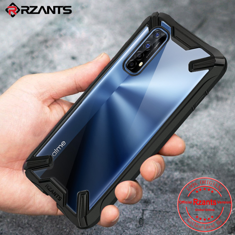 For Realme 7 / 7 Pro Case Crystal Transparent Hard Back Shockproof