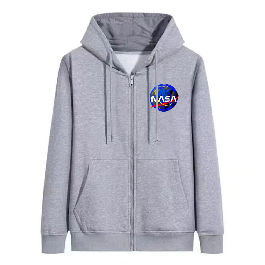 NASA jacket hood with zipper unisex Shopee Philippines