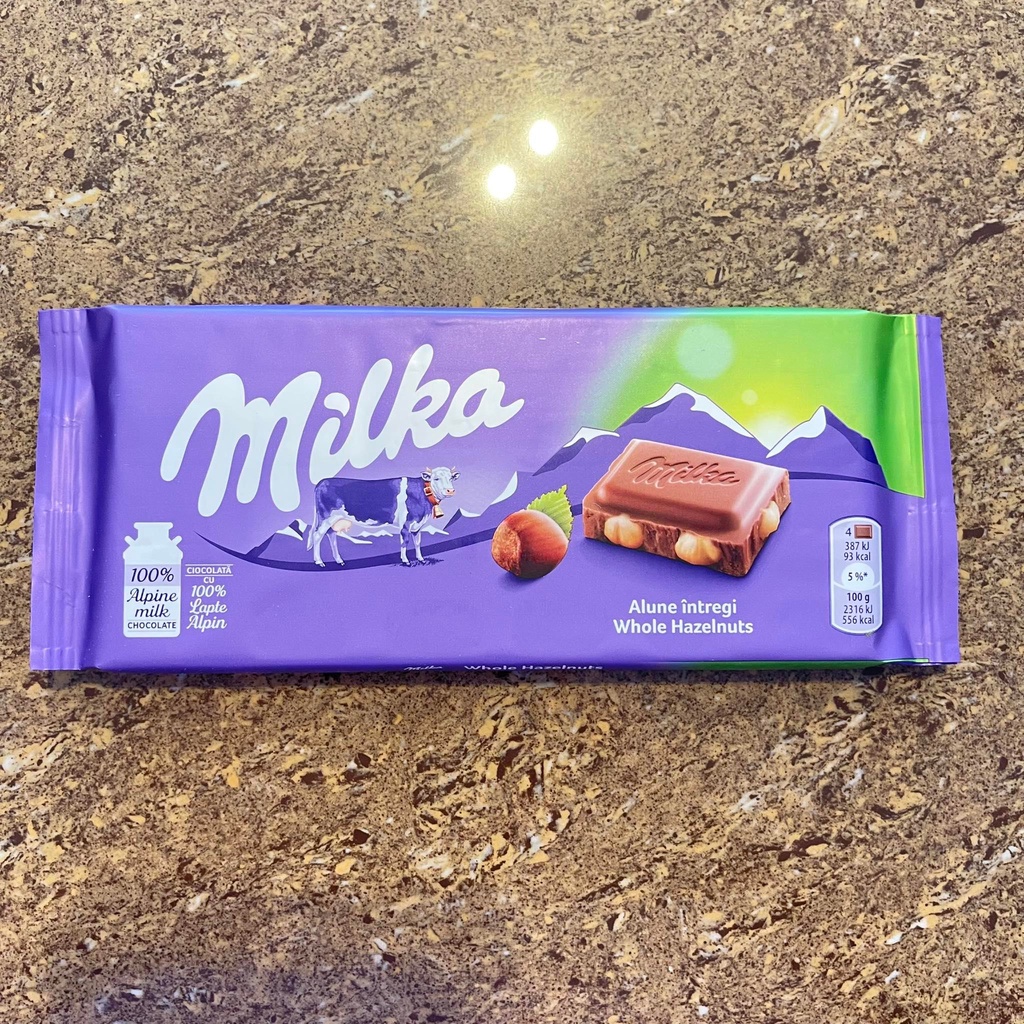 Milka Whole Hazelnuts, 100g Shopee Philippines