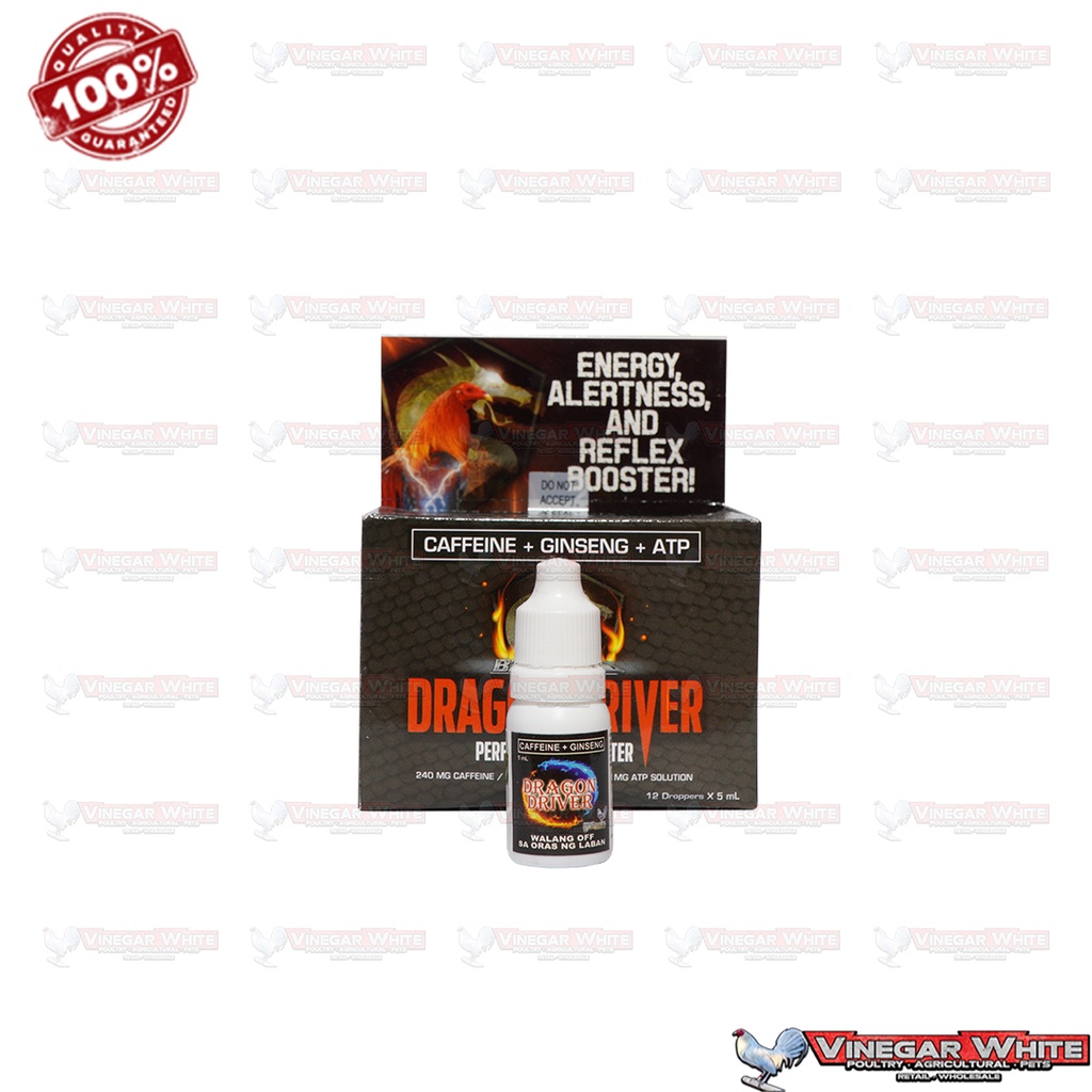 Dragon Driver 5ml Sabong Performance Booster Gamefowl Conditioning