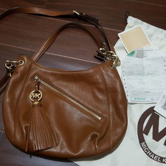 Genuine leather Michael kors bag | Shopee Philippines