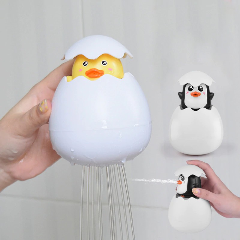 penguin bath toy
