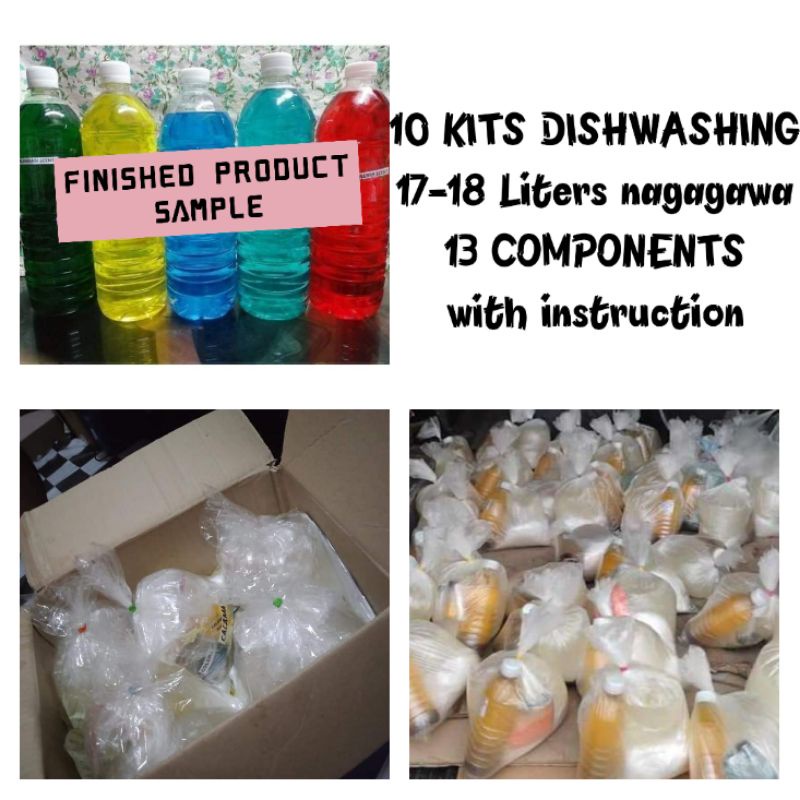 10 kits Dishwashing Ingredients 1718Liters Shopee Philippines