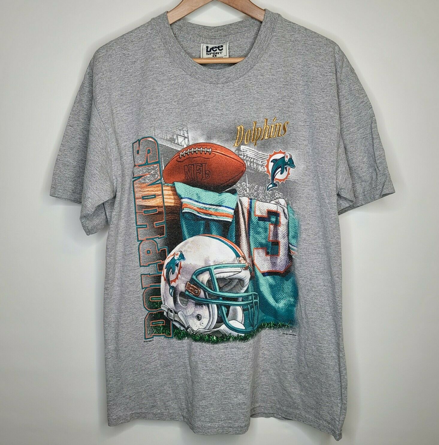 dan marino vintage t shirt