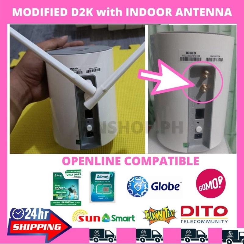 PLDT CAT6 GREENPACKET D2K ULTRA FASTER LTE ADVANCED ( Available Antenna ...