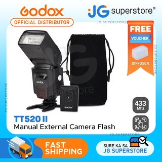 Godox TT520 II Manual Flash for DSLR Cameras | JG Superstore