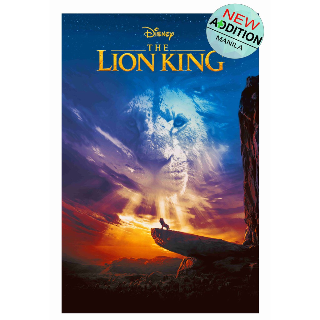Lion King 19 Movie Poster Large 33cm X 50cm Shopee Philippines