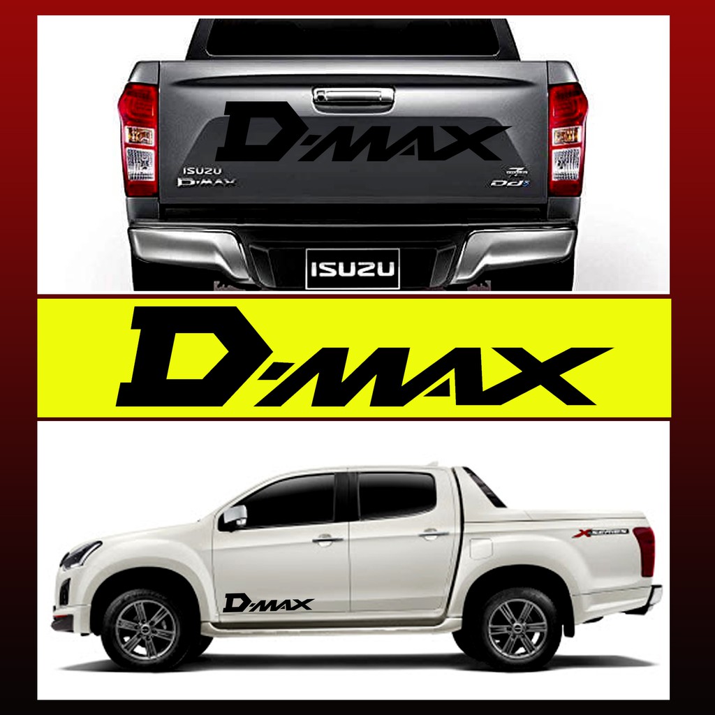 ISUZU DMAX STICKER (tailgate or door) | Shopee Philippines