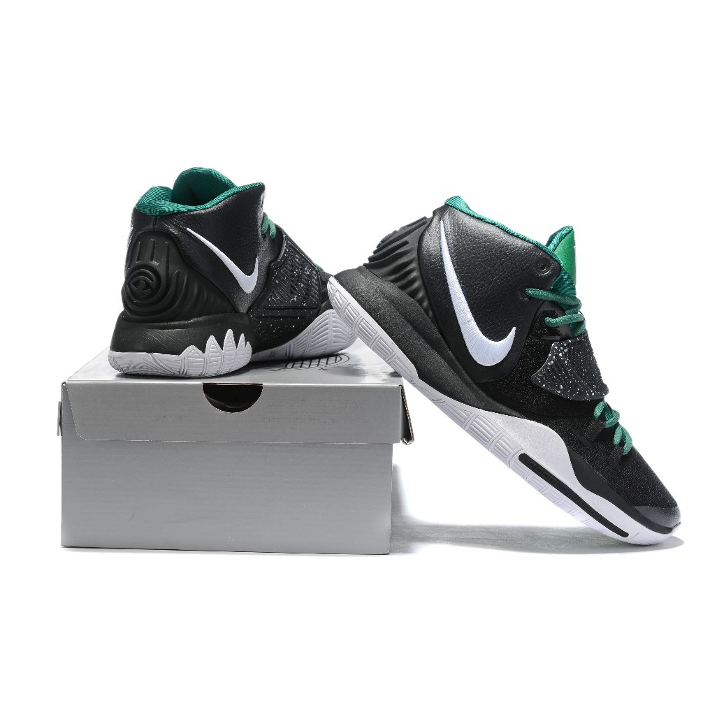 kyrie 6 black green