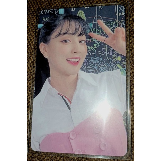 Twice Jihyo Formula of love Soundwave Luckydraw Photocard version B