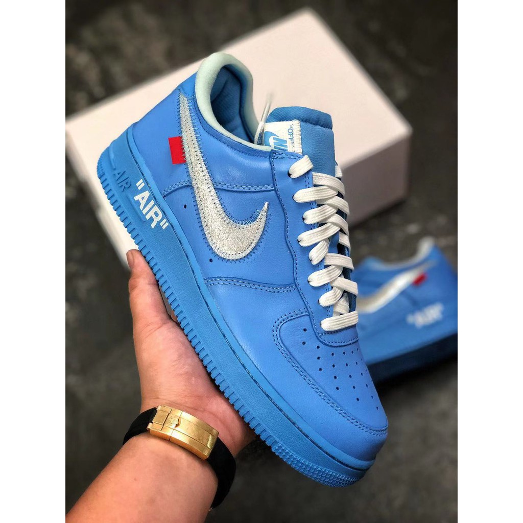 off white air force 1 mca blue