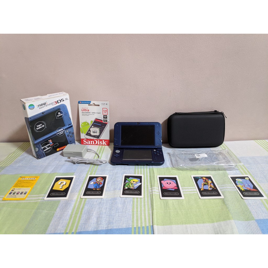 Nintendo New 3ds Xl Metallic Blue Shopee Philippines