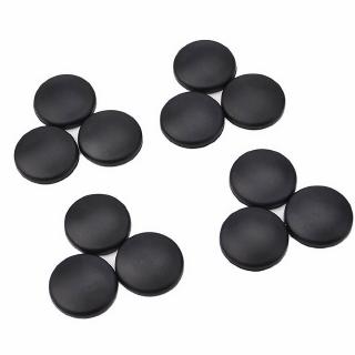 12pcs Universal Car Door Lock Screw Protector Cover Anti Rust Cap