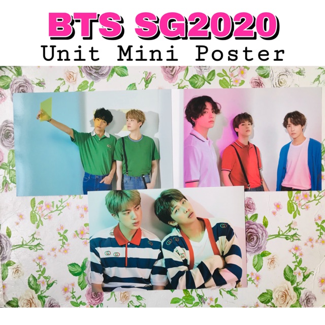 Tingi Bts Season S Greetings Unit Mini Poster Shopee Philippines