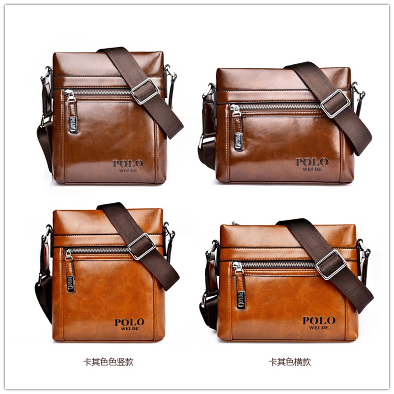 polo leather bag