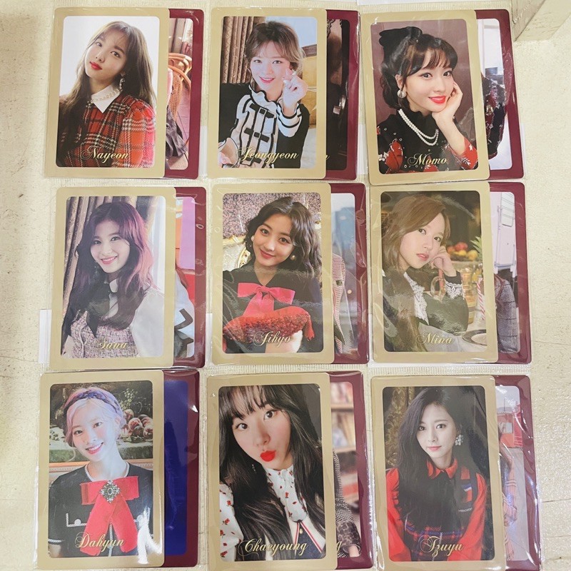 [Ready to Ship] TWICE - The Year Of Yes Member Photocard Set | Shopee ...