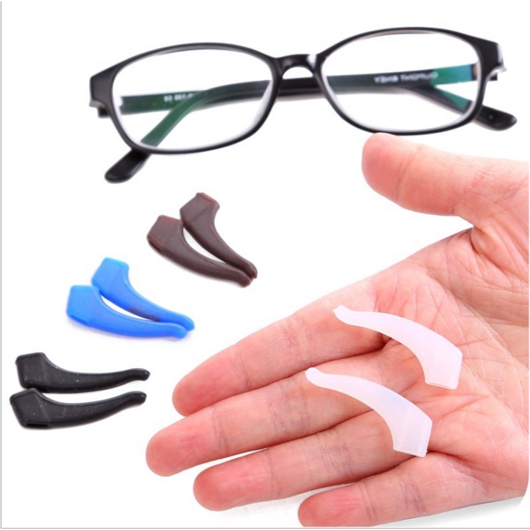 1Pair Soft Silicone AntiSlip Eyeglasses Retainers