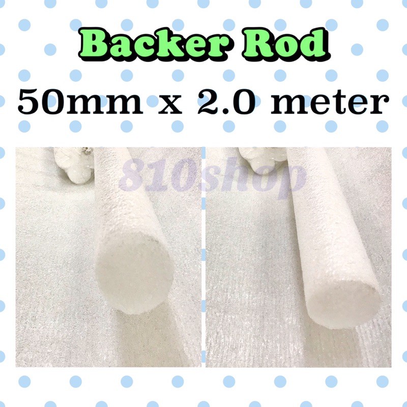 50mm x 2 meters PE Foam Backer Rod Stick Polyethylene Foam Sealant