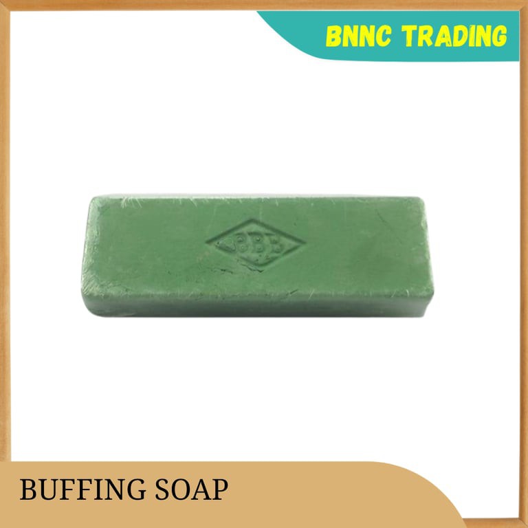BUFFING SOAP GREEN BUFFING BAR POLISHING COMPOUND LIMESTONE SABON PASTA