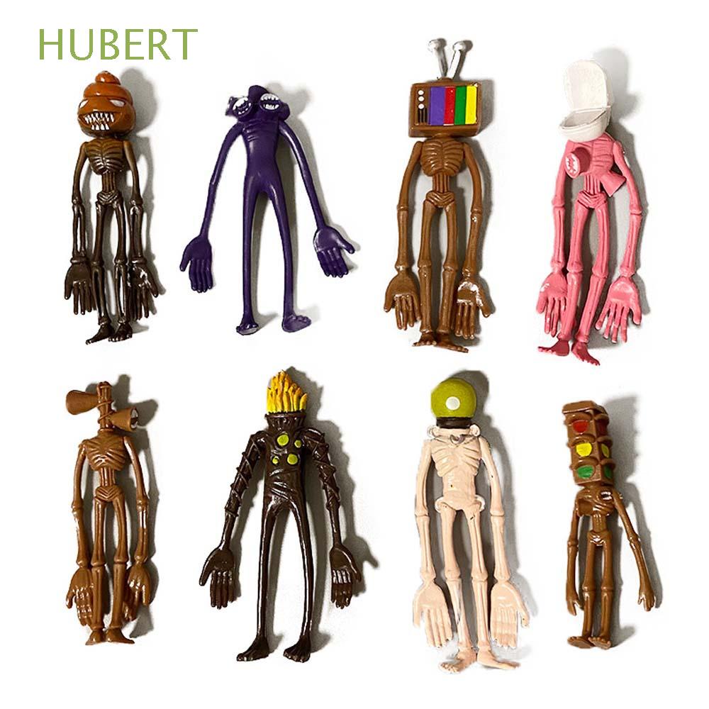 Hubert 8pcsset Anime Siren Head Doll Anime Model Action Figure Miniatures Japan Model Toys 