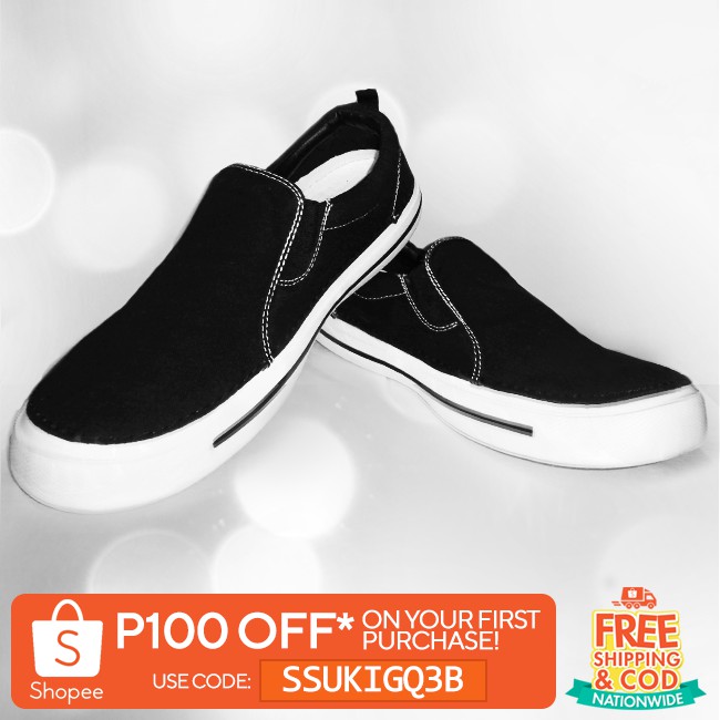 airspeed slip on canvas shoes