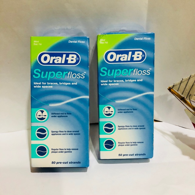 Oral-B Super Floss Original BEST SELLER | Shopee Philippines