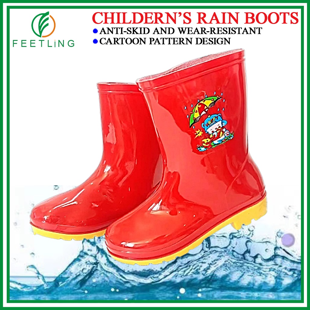RAIN BOOTS FOR KIDS Weather Protection Shoes Rainy Shoes KIDS Rain Bota