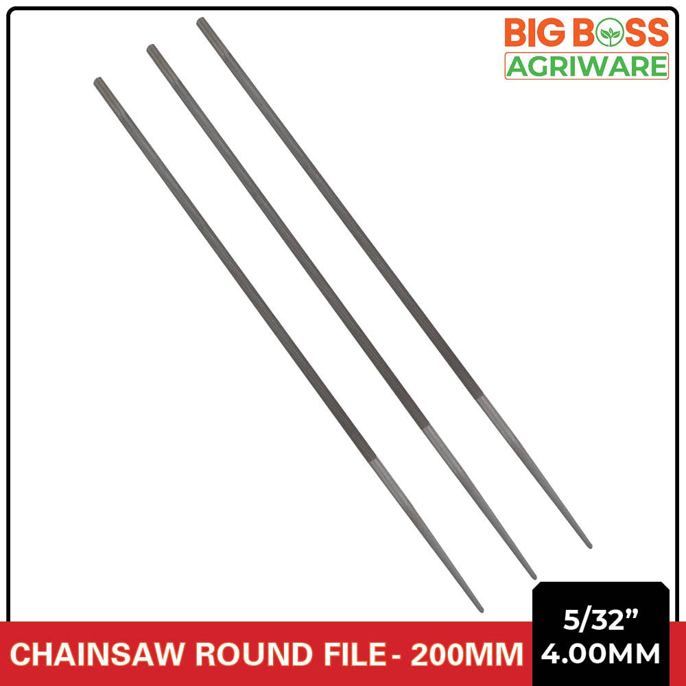 Big Boss Agriware 5 32 4 0mm 3 Pcs Set Chainsaw File Kikil Round File For 1 4 Chain Shopee Philippines